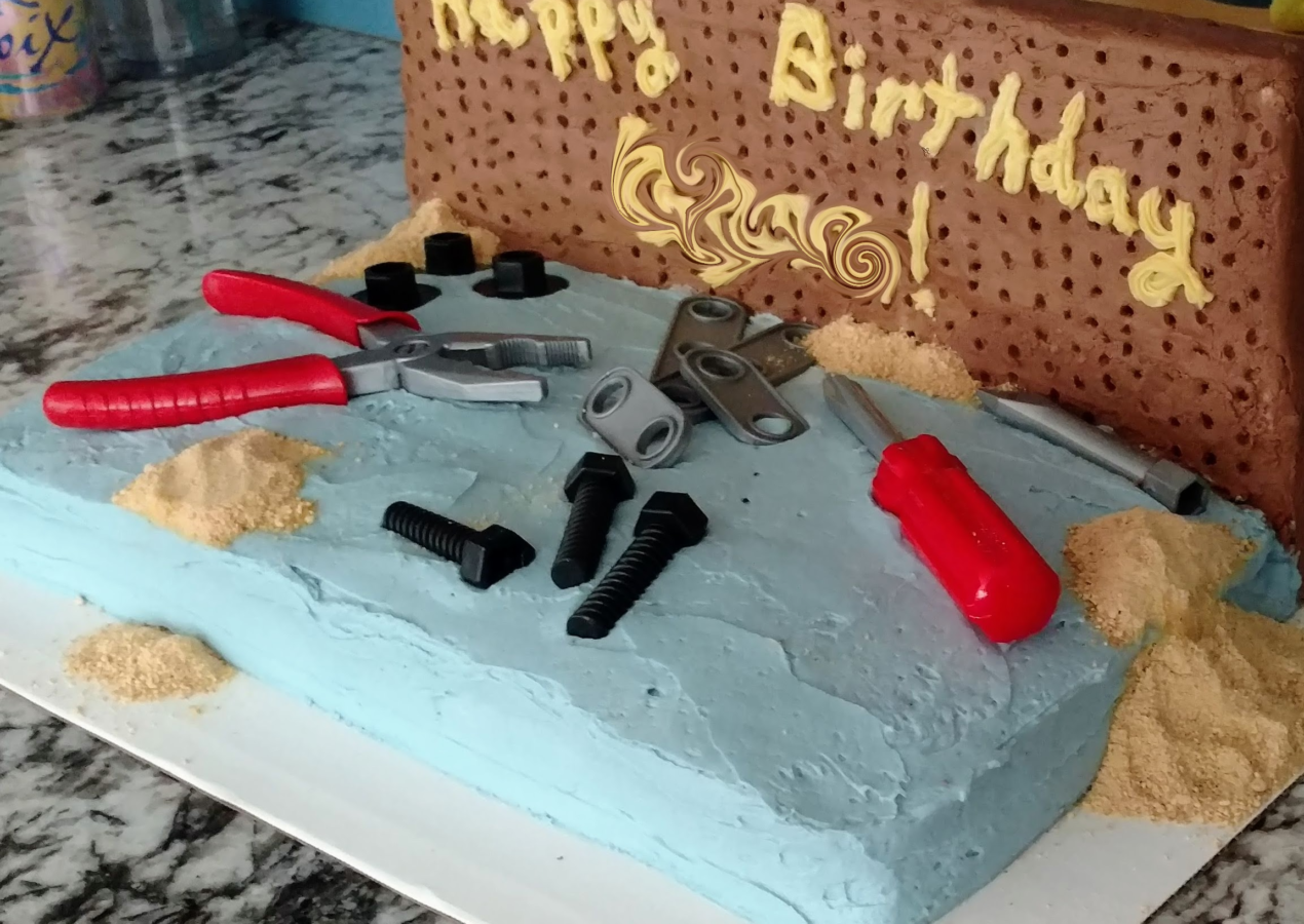 How-To: Create an Amazing Tool Bench Birthday Cake for Your Favorite DIY Fan!